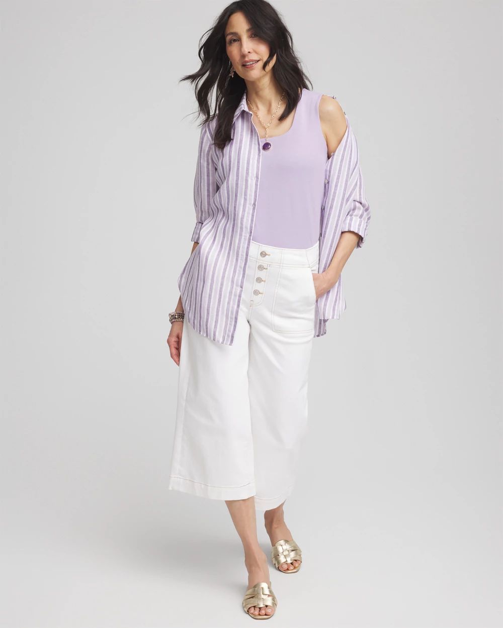 Contour Cotton™ Square Neck Tank | Chico's